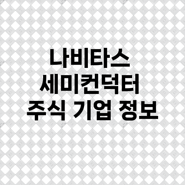 나비타스 세미컨덕터…