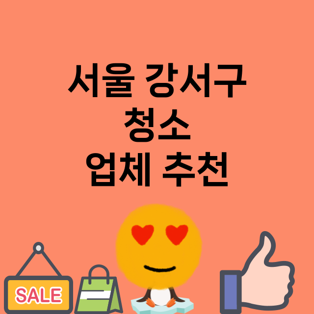 서울 강서구_청소 잘하는 곳 