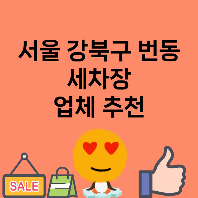 서울 강북구 번동_세차장 잘하는 곳 