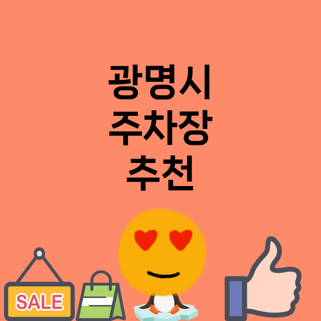 광명시 주차장 총정…