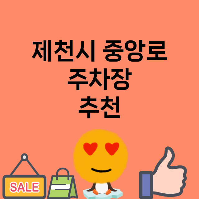 제천시 중앙로 주차…